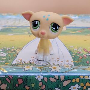 ♡ Littlest Pet Shop Gen 2 Greyhound Dog #875 LPS ♡